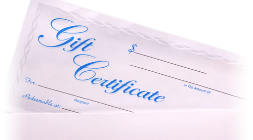 Gift Certificate